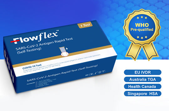 Flowflex SARS-CoV-2 Antigen Rapid Test (Self-Testing) has been granted ...